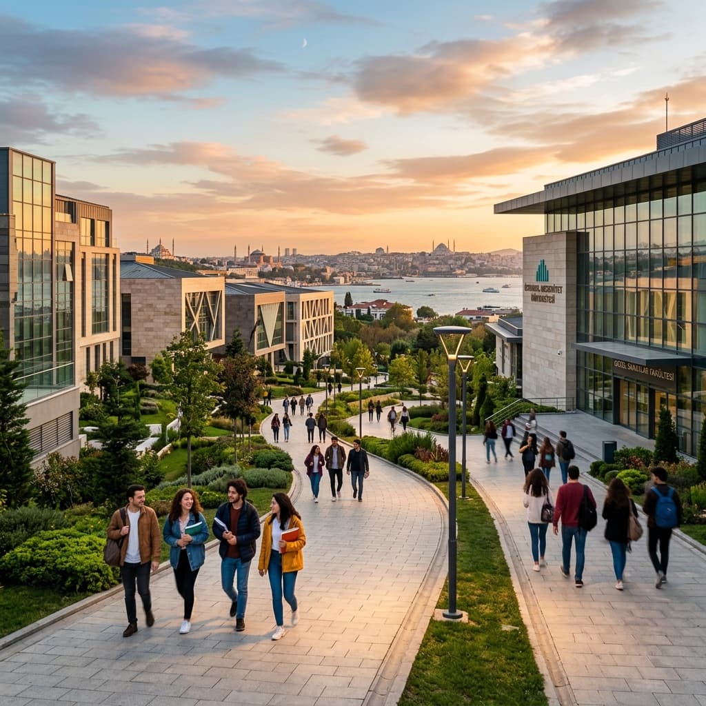 International students on campus in Turkey with GoTurkey 2k2x